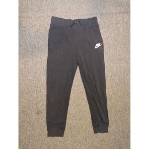 Nike Boys Sweatpants Youth XL Black Joggers Lightweight Tapered Gym Basketball
